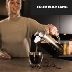 Glaswerk Ristretto French Press 1 Liter Borosilikatglas Edelstahl Walnussholz -Outdoor Grills Verkaufsgeschäft 10036368 de 0004 logo