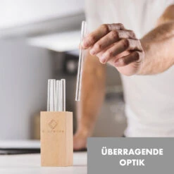 Glaswerk Frezzeria Glasstrohhalme 7 Stück 0,8 X 15 Cm (ØxH) Holzhalterung Bürste 7 Glaswerk Frezzeria Glasstrohhalme 7 Stück 0,8 X 15 Cm (ØxH) Holzhalterung Bürste -Outdoor Grills Verkaufsgeschäft 10036379 de 0002 logo