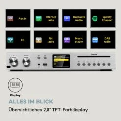 Silver Star CD-HiFi-Receiver Verstärker Internet/DAB+/FM CD WiFi -Outdoor Grills Verkaufsgeschäft 10036446 de 0007 logo