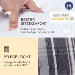 Sylt Polsterauflage Sesselauflage Kopfkissen Polyester 50x120x9cm -Outdoor Grills Verkaufsgeschäft 10037336 de 0004 logo