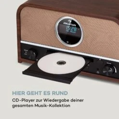 Auna Columbia DAB Radio 60 W CD-Player DAB+/UKW-Tuner USB-Aufnahme Bluetooth -Outdoor Grills Verkaufsgeschäft 10037436 de 0004 logo