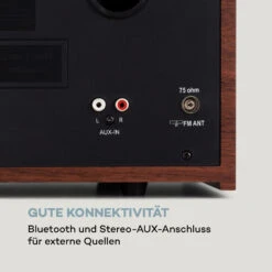 Auna Columbia DAB Radio 60 W CD-Player DAB+/UKW-Tuner USB-Aufnahme Bluetooth -Outdoor Grills Verkaufsgeschäft 10037436 de 0008 logo