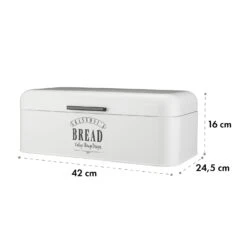 Delaware Brotkasten Metall 42x16x24,5 Cm Klappdeckel Lüftungslöcher -Outdoor Grills Verkaufsgeschäft 10037442 yy 0007 logo