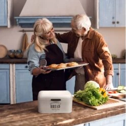 Delaware Brotkasten Metall 30x16x20,5 Cm Klappdeckel Lüftungslöcher -Outdoor Grills Verkaufsgeschäft 10037443 yy 0004 logo