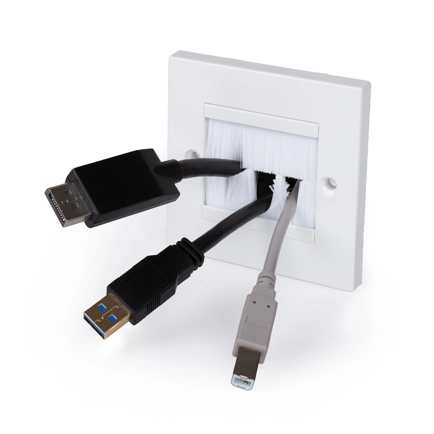 Kabelblende 2er-Set Ca. 86 X 86 Mm 4 Kabelblende 2er-Set Ca. 86 X 86 Mm – Bild 4