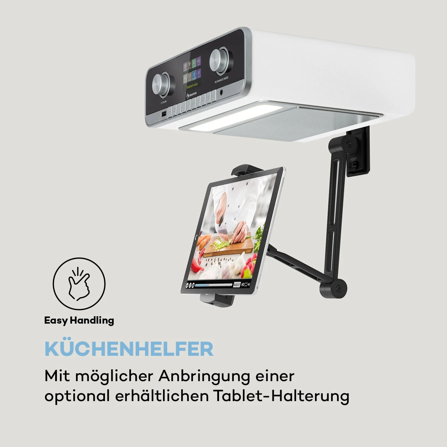 Connect Soundchef MKII Küchenunterbauradio Internet/DAB+/UKW Stereo 2 Connect Soundchef MKII Küchenunterbauradio Internet/DAB+/UKW Stereo – Bild 2