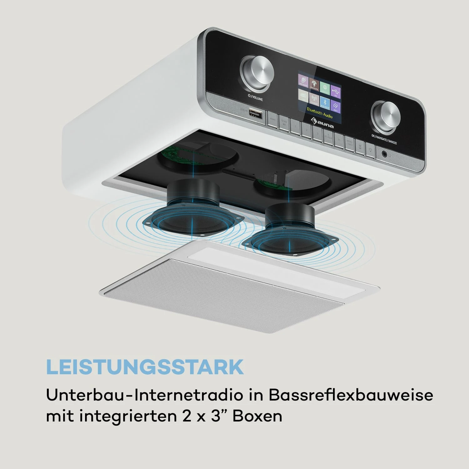 Connect Soundchef MKII Küchenunterbauradio Internet/DAB+/UKW Stereo 3 Connect Soundchef MKII Küchenunterbauradio Internet/DAB+/UKW Stereo – Bild 3