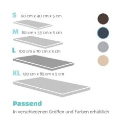 Luna Hundebett Waschbar Orthopädisch Rutschfest Memory-Schaum Größe L -Outdoor Grills Verkaufsgeschäft 10037547 de 0007 logo