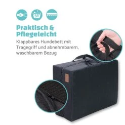 Hundebett Hundematte | Waschbar | Orthopädisch | Rutschfest | Atmungsaktiv | Klappbar Memory-Schaum | Größe M (80 X 8 X 55 Cm) -Outdoor Grills Verkaufsgeschäft 10037569 de 0005 logo