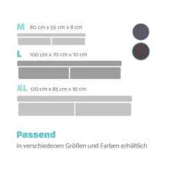 Paco Hundebett Waschbar Orthopädisch Rutschfest Atmungsaktiv Größe L -Outdoor Grills Verkaufsgeschäft 10037573 de 0007 logo