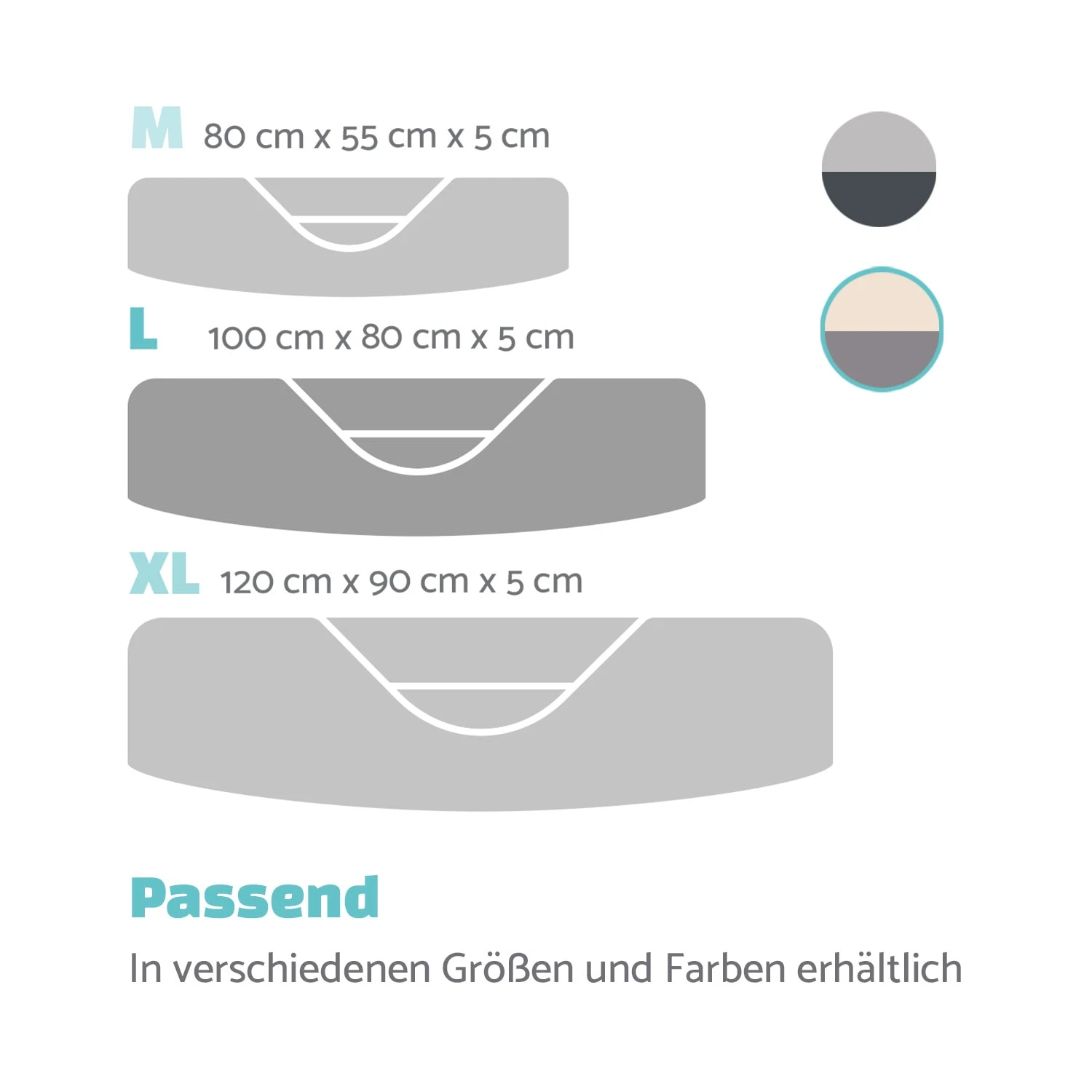 Lotte Hundebett Waschbar Orthopädisch Rutschfest Memory-Schaum Größe L 7 Lotte Hundebett Waschbar Orthopädisch Rutschfest Memory-Schaum Größe L – Bild 7