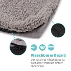 Bruno Hundebett Hundekorb | Waschbar | Orthopädisch | Rutschfest | Atmungsaktiv | Memory-Schaum | Größe L (100 X 17 X 70 Cm) -Outdoor Grills Verkaufsgeschäft 10037583 de 0005 logo