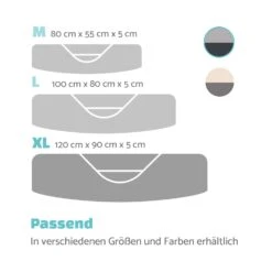 Lotte Hundebett Waschbar Rutschfest Memory-Schaum Größe XL -Outdoor Grills Verkaufsgeschäft 10037592 de 0007 logo