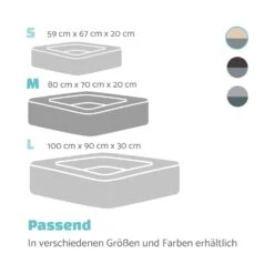 Emma Hundebett Waschbar Rutschfest Atmungsaktiv Wendematratze -Outdoor Grills Verkaufsgeschäft 10037605 de 0007 logo