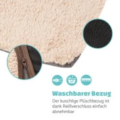 Emma Hundebett Hundekorb | Waschbar | Rutschfest | Atmungsaktiv | Wendematratze | Kissen | Größe L (100 X 30 X 90 Cm) -Outdoor Grills Verkaufsgeschäft 10037606 de 0005 logo