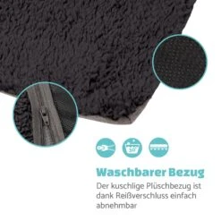 Emma Hundebett Hundekorb | Waschbar | Rutschfest | Atmungsaktiv | Wendematratze | Kissen | Größe S (67 X 20 X 59 Cm) -Outdoor Grills Verkaufsgeschäft 10037607 de 0005 logo