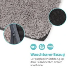 Emma Hundebett Hundekorb | Waschbar | Rutschfest | Atmungsaktiv | Wendematratze | Kissen | Größe M (80 X 20 X 70 Cm) -Outdoor Grills Verkaufsgeschäft 10037611 de 0005 logo