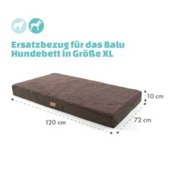 Balu Hundebett Ersatzbezug Waschbar Rutschfest Atmungsaktiv Größe XL -Outdoor Grills Verkaufsgeschäft 10037620 de 0004 logo