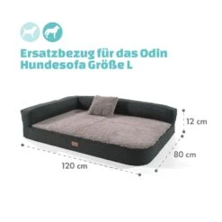 Odin Hundesofa Ersatzbezug | Waschbar | Rutschfest | Atmungsaktiv | Größe L (120 X 12 X 80 Cm) -Outdoor Grills Verkaufsgeschäft 10037661 de 0004 logo