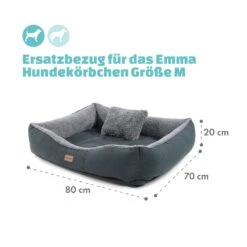 Emma Hundebett Ersatzbezug Waschbar Rutschfest Atmungsaktiv Größe M -Outdoor Grills Verkaufsgeschäft 10037664 de 0004 logo
