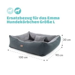 Emma Hundebett Ersatzbezug Waschbar Rutschfest Atmungsaktiv Größe L -Outdoor Grills Verkaufsgeschäft 10037665 de 0004 logo