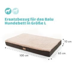 Balu L Hundebett Ersatzbezug Waschbar Rutschfest Atmungsaktiv Größe L -Outdoor Grills Verkaufsgeschäft 10037680 de 0004 logo