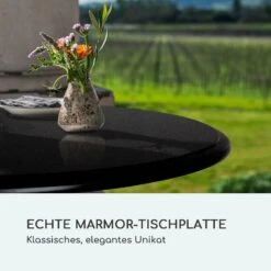 Patras Bistro-Tisch Marmortischplatte Ø60cm Gusseiserner Standfuß -Outdoor Grills Verkaufsgeschäft 10037741 de 0003 logo