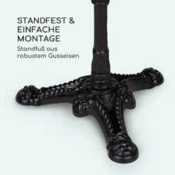 Patras Bistro-Tisch Marmortischplatte Ø60cm Gusseiserner Standfuß -Outdoor Grills Verkaufsgeschäft 10037741 de 0005 logo
