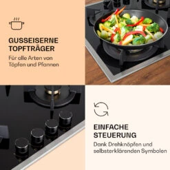 Goldflame Domino 4 Prime Gaskochfeld 4-flammig Messing-Brenner Glaskeramik -Outdoor Grills Verkaufsgeschäft 10037807 de 0003 logo