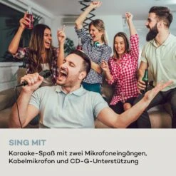 Arizona Sing Jukebox BT USB MP3 CD-Player Kabelmikrofon -Outdoor Grills Verkaufsgeschäft 10037817 de 0008 logo