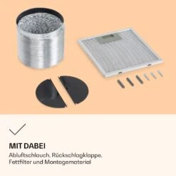 Barella Dunstabzugshaube 35,5 X 93,5 X 43 Cm Umluft 557 M³/h LED Aktivkohlefilter -Outdoor Grills Verkaufsgeschäft 10037863 de 0005 logo