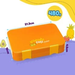 Schmatzfatz Junior Lunchbox 6 Fächer 21,3 X 15 X 4,5 Cm (BxHxT) -Outdoor Grills Verkaufsgeschäft 10037943 de 0008 usp