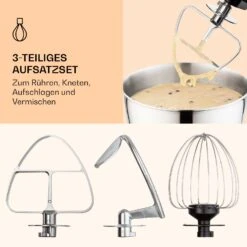 Bella Mini Rührmaschine 1200 W 6 Stufen 4 Liter Edelstahl Pulsfunktion -Outdoor Grills Verkaufsgeschäft 10037980 de 0005 logo