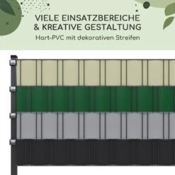 Sichtschutzstreifen Zaunblenden PVC-Hartplastik 2,53 X 0,19 M -Outdoor Grills Verkaufsgeschäft 10037994 de 0006 usp