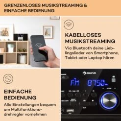 MC-40 DAB Stereoanlage UKW/DAB+ Bluetooth CD Kassette USB Fernbedienung 10 MC-40 DAB Stereoanlage UKW/DAB+ Bluetooth CD Kassette USB Fernbedienung -Outdoor Grills Verkaufsgeschäft 10038001 de 0004 usp