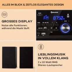 MC-40 DAB Stereoanlage UKW/DAB+ Bluetooth CD Kassette USB Fernbedienung 12 MC-40 DAB Stereoanlage UKW/DAB+ Bluetooth CD Kassette USB Fernbedienung -Outdoor Grills Verkaufsgeschäft 10038001 de 0006 usp
