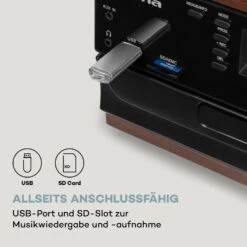 Oakland DAB Retro-Stereoanlage DAB+/FM BT-Funktion Vinyl CD Kassette 11 Oakland DAB Retro-Stereoanlage DAB+/FM BT-Funktion Vinyl CD Kassette -Outdoor Grills Verkaufsgeschäft 10038004 de 0004 logo