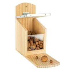 Futterhaus Für Eichhörnchen Metalldach Kiefernholz Unbehandelt -Outdoor Grills Verkaufsgeschäft 10038023 yy 0007 logo