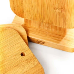 6er-Set Bambus-Frühstücksbrett Mit Ständer 22 X 0,9 X 16 Cm (BxHxT) Pflegeleicht -Outdoor Grills Verkaufsgeschäft 10038024 yy 0003 logo