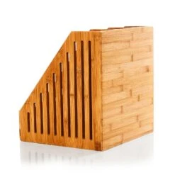 Stehsammler 3 Fächer Maße: 26,5x28x30 Cm Für DINA4-Formate Bambus -Outdoor Grills Verkaufsgeschäft 10038041 yy 0003 logo