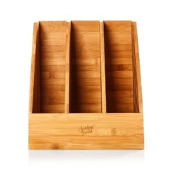 Stehsammler 3 Fächer Maße: 26,5x28x30 Cm Für DINA4-Formate Bambus -Outdoor Grills Verkaufsgeschäft 10038041 yy 0007 logo