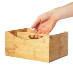 Schreibtischorganizer Stiftehalter 6 Fächer Maße: 25x12x18 Cm Bambus -Outdoor Grills Verkaufsgeschäft 10038047 yy 0005 logo