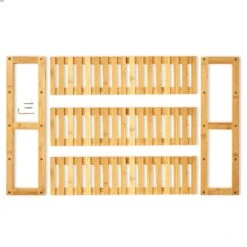 Regalablage 3 Etagen 60x54x15 Cm (BxHxT) Böden Höhenverstellbar Bambus -Outdoor Grills Verkaufsgeschäft 10038054 yy 0003 logo