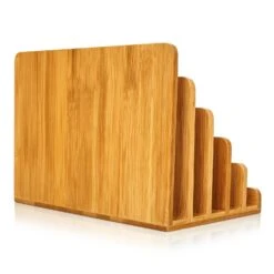 Briefablage Mit 5 Fächern DIN A4 25x17,5x16cm Stehend / Liegend Bambus -Outdoor Grills Verkaufsgeschäft 10038067 yy 0005 logo