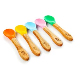 5er-Set Kinderlöffel Löffelstiel: Bambus Laffe: Silikon Bunt -Outdoor Grills Verkaufsgeschäft 10038081 yy 0005 logo