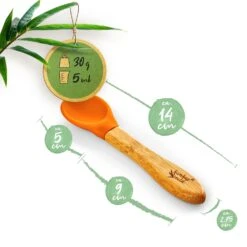 5er-Set Kinderlöffel Löffelstiel: Bambus Laffe: Silikon Bunt -Outdoor Grills Verkaufsgeschäft 10038081 yy 0006 logo