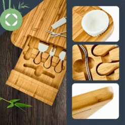 XXL-Käsebrett Schublade 34 X 4,5 X 34 Cm Käsebesteck Pflegeleicht -Outdoor Grills Verkaufsgeschäft 10038083 yy 0003 logo