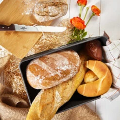 Stigby 2-in-1 Brotkasten Mit Schneidebrett Metallblech Bambus -Outdoor Grills Verkaufsgeschäft 10038084 yy 0005 logo