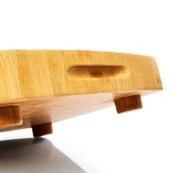 Bambus-Hackbrett 30 X 6,8 X 30 Cm (BxHxT) Standfüße Haltegriff Pflegeleicht -Outdoor Grills Verkaufsgeschäft 10038092 yy 0005 logo