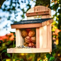 Futterhaus Für Eichhörnchen Flachdach Zedernholz Bitumen Unbehandelt -Outdoor Grills Verkaufsgeschäft 10038115 yy 0003 logo